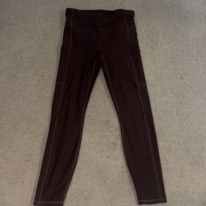 fabletics high wasted cold weather pocket leggings